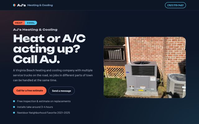 AJ's Heating & Cooling