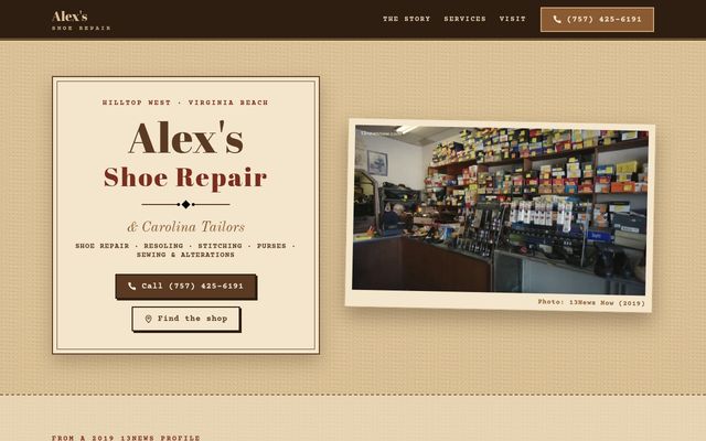 Alex's Shoe Repair & Carolina Tailors