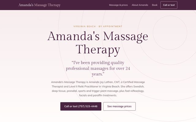Amanda's Massage Therapy