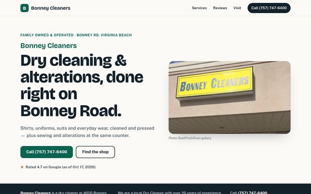 Bonney Cleaners