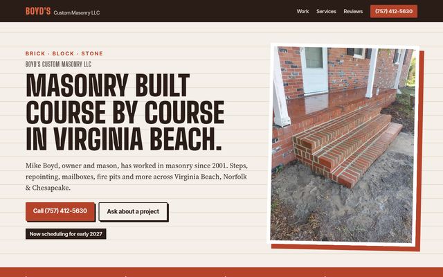 Boyd's Custom Masonry LLC