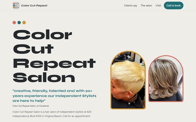 Color Cut Repeat Salon