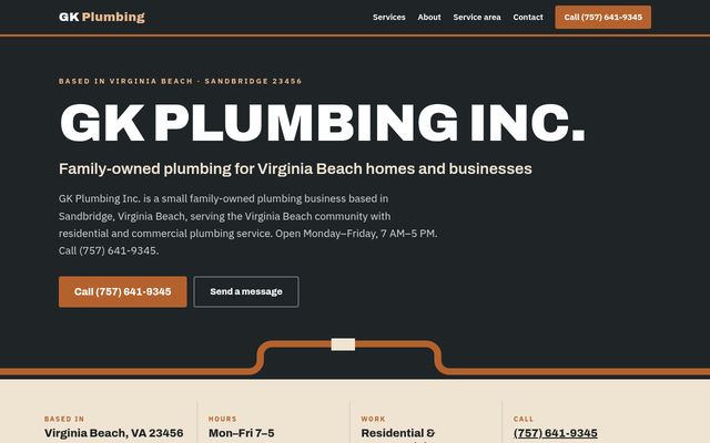 GK Plumbing Inc.