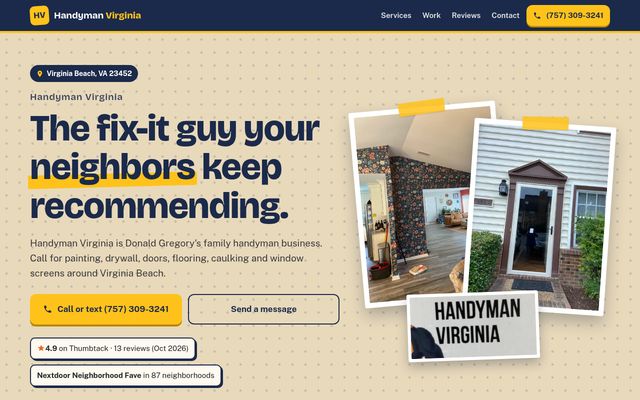 Handyman Virginia