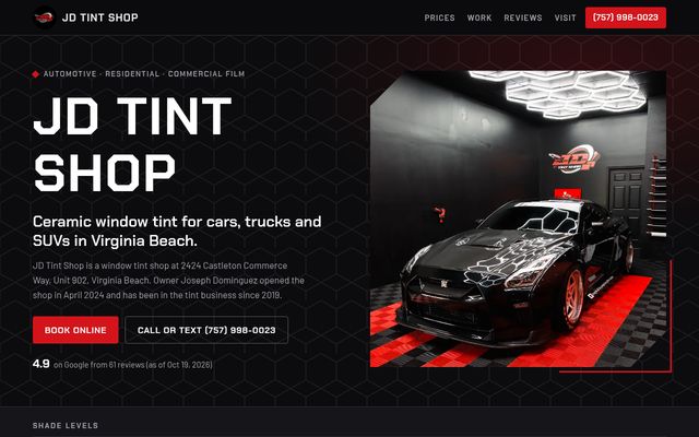 JD Tint Shop