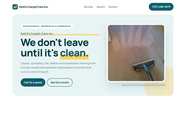 Keith's Carpet Care Inc.