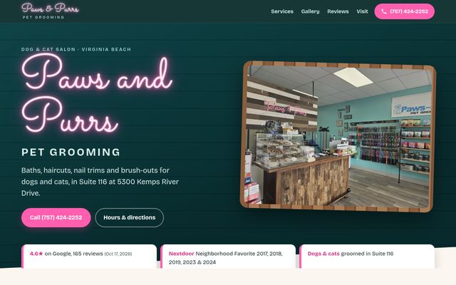 Paws and Purrs Pet Grooming