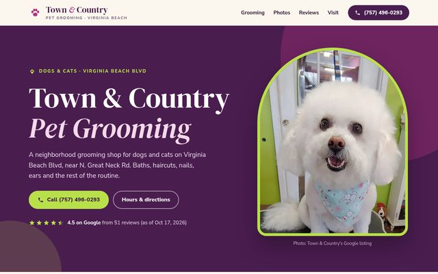 Town & Country Pet Grooming