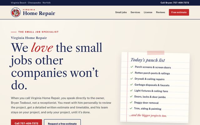 Virginia Home Repair